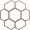 Ekena Millwork Florin Wood Fretwork Pierced Ceiling Medallion, Wood (Paint Grade), 16"OD x 5 5/8"ID x 3/8"T CMWP16X16X0375FOMF - alternate 1